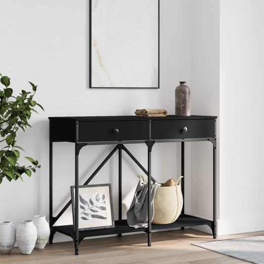 Mesa auxiliar HKH de madera - Negro