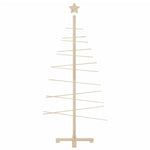HKH Árvore de Natal Decorativa Madeira de Maciça em Pinho
