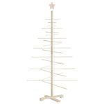 HKH Árvore de Natal Decorativa Madeira de Maciça em Pinho