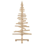 HKH Árvore de Natal Decorativa Madeira de Maciça em Pinho