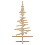 HKH Árvore de Natal Decorativa Madeira de Maciça em Pinho