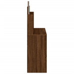 HKH Toucador com Espelho Cor em Carvalho - 96x39x142 Cm - Castanho