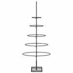 HKH Árvore de Natal para Decoração em Metal PReto