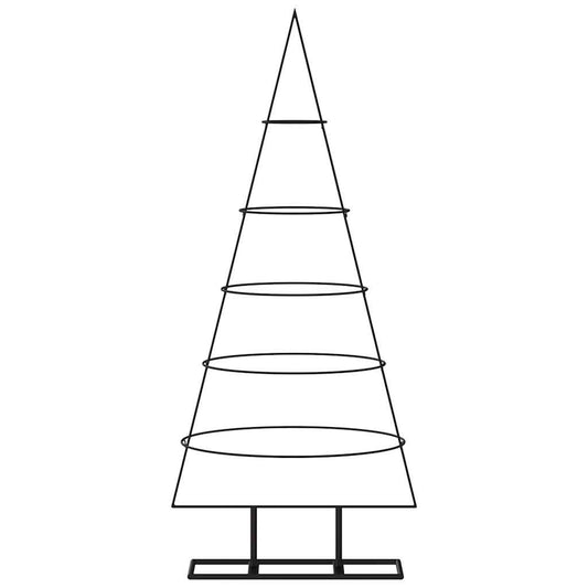 HKH Árvore de Natal para Decoração em Metal PReto