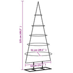 HKH Árvore de Natal para Decoração em Metal PReto
