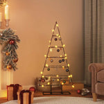 HKH Árvore de Natal para Decoração em Metal PReto