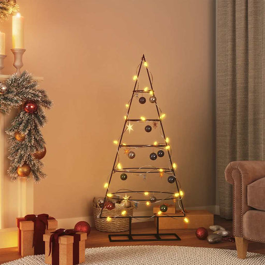 HKH Árvore de Natal para Decoração em Metal PReto