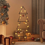 HKH Árvore de Natal para Decoração em Metal PReto