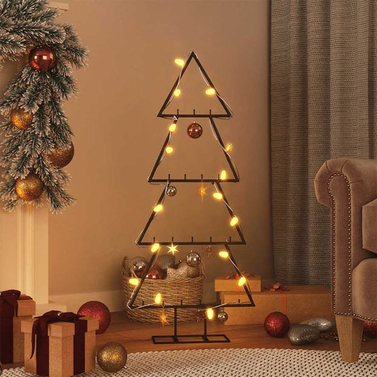 HKH Árvore de Natal para Decoração em Metal PReto