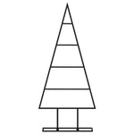 HKH Árvore de Natal para Decoração em Metal PReto