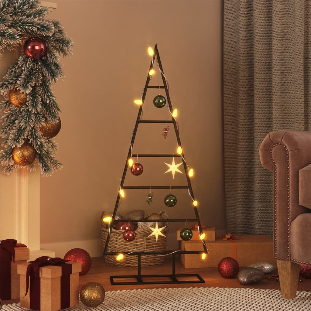 HKH Árvore de Natal para Decoração em Metal PReto