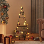 HKH Árvore de Natal para Decoração em Metal PReto