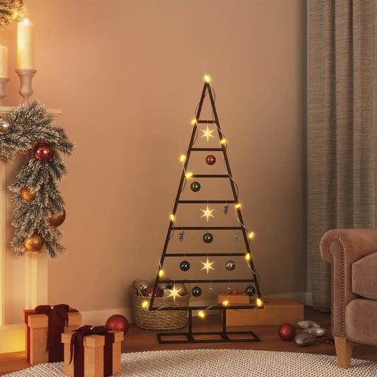 HKH Árvore de Natal para Decoração em Metal PReto