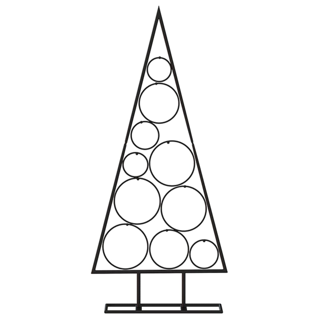 HKH Árvore de Natal para Decoração em Metal PReto