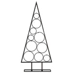 HKH Árvore de Natal para Decoração em Metal PReto