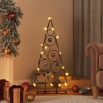 HKH Árvore de Natal para Decoração em Metal PReto