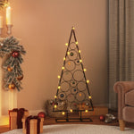 HKH Árvore de Natal para Decoração em Metal PReto
