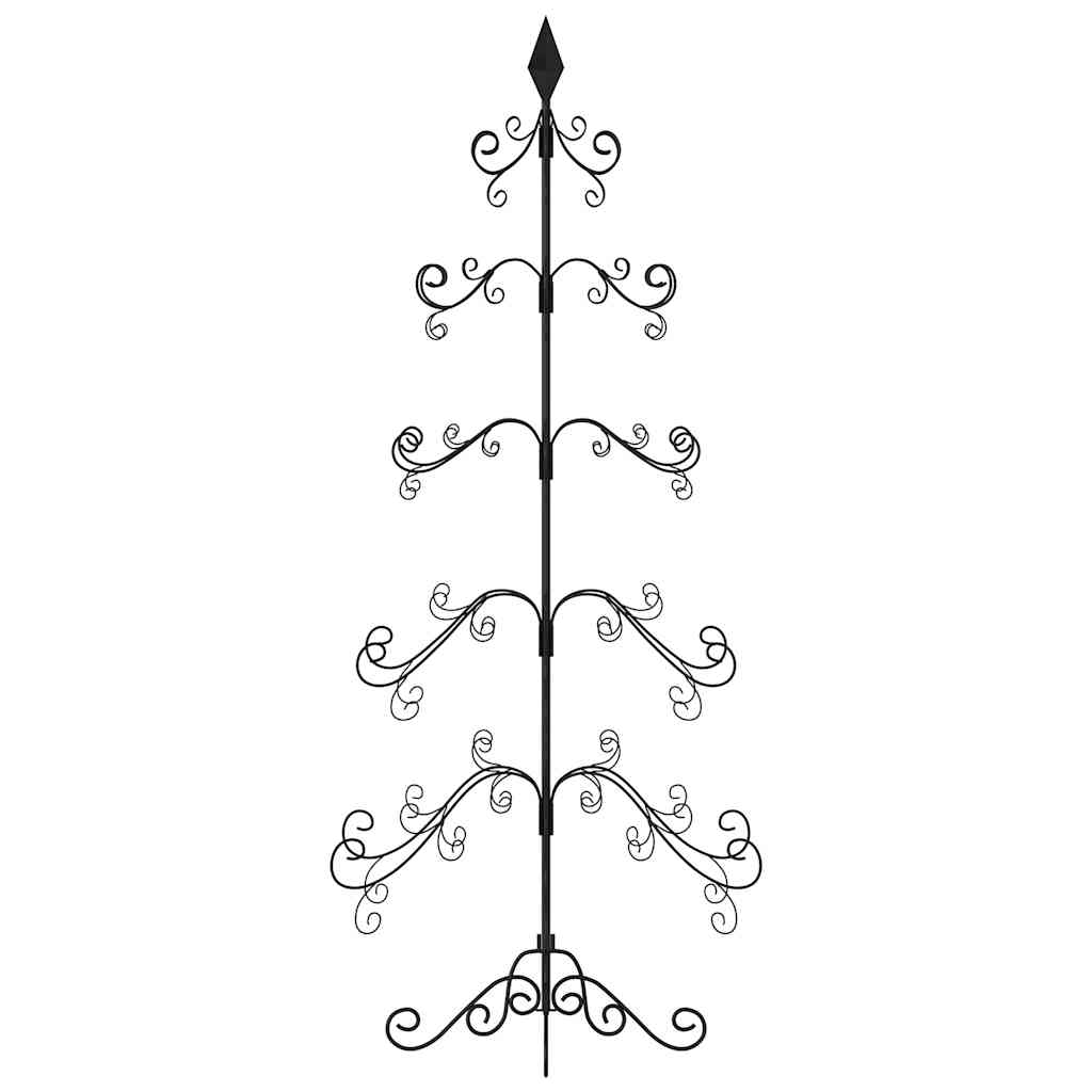HKH Árvore de Natal para Decoração em Metal PReto