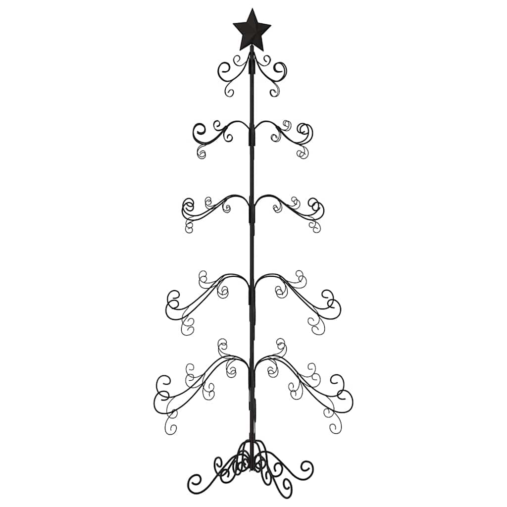 HKH Árvore de Natal para Decoração em Metal PReto