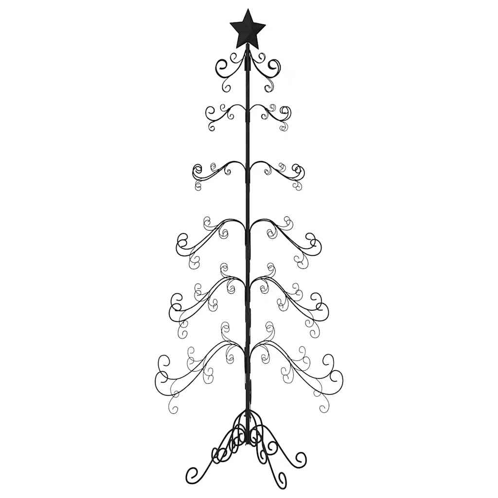 HKH Árvore de Natal para Decoração em Metal PReto