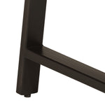 HKH Secretária com gavetas 105x55x70 cm mangueira maciça e ferro