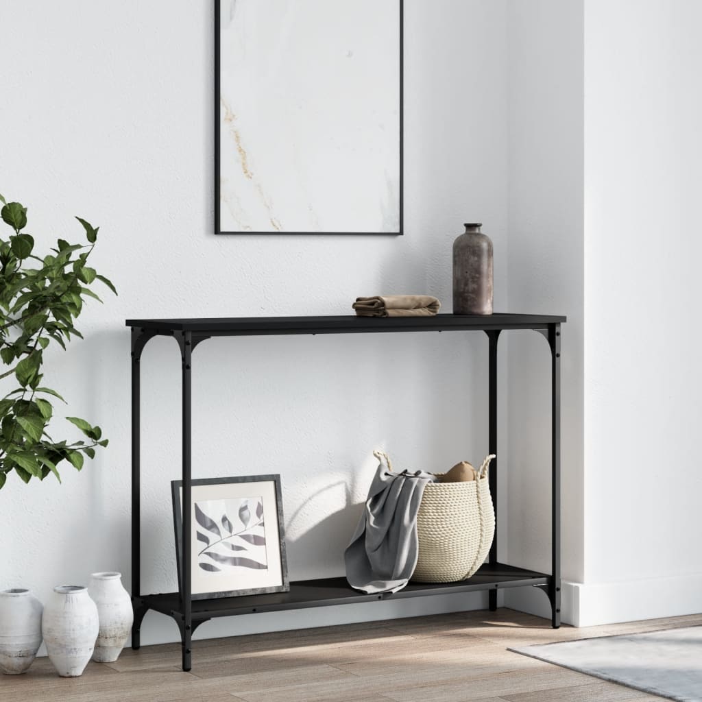 Mesa auxiliar HKH de madera - Negro