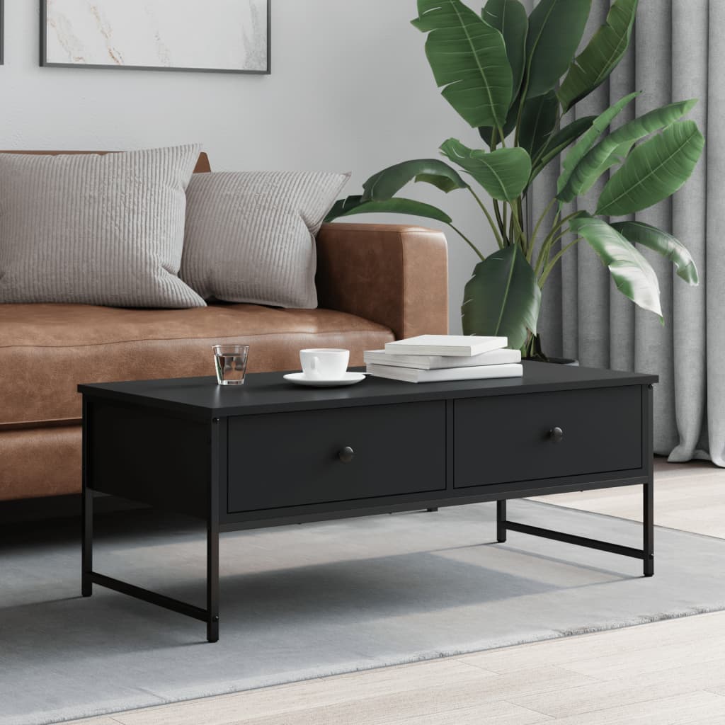 HKH Mesa de centro en derivados de madera - Negro