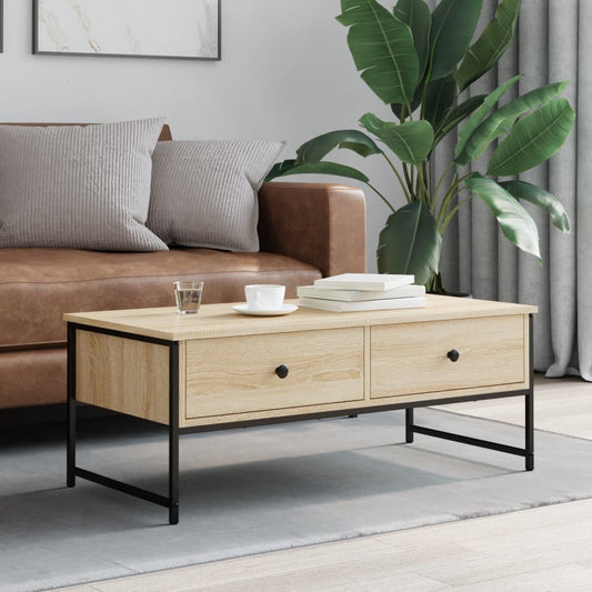 Mesa de centro HKH en derivados de madera Roble Sonoma