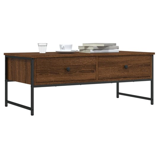 Mesa de centro HKH en madera chapada de roble - Marrón
