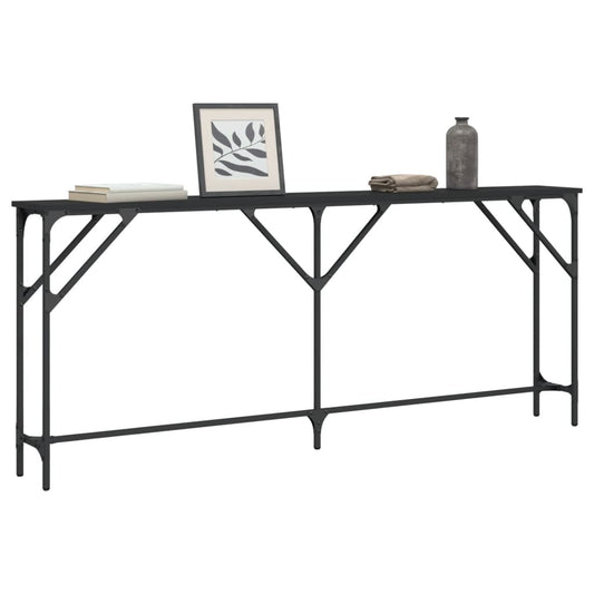 HKH Mesa de Apoio em Derivados de Madeira - Preto