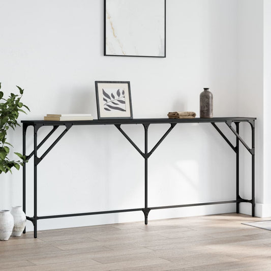 HKH Mesa de Apoio em Derivados de Madeira - Preto