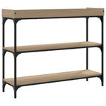 Mesa auxiliar HKH con estantes en roble