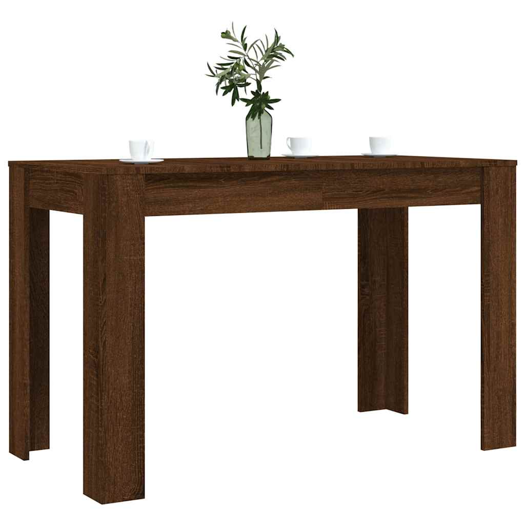 Mesa de Comedor HKH de Madera Marrón en Roble