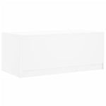 HKH Mesa de Centro com Portas de Branco em Vidro
