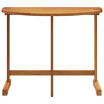 HKH Mesa de Varanda Dobrável 90x60x72 Cm Madeira de Acácia Maciça - Marrom
