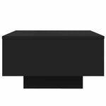 HKH Mesa de Centro em Derivados de em Madeira - Preto