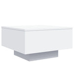 HKH Mesa de Centro com Luzes Led - Branco