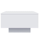 HKH Mesa de Centro com Luzes Led - Branco