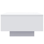 HKH Mesa de Centro com Luzes Led - Branco