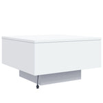 HKH Mesa de Centro com Luzes Led - Branco