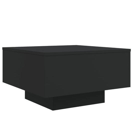 HKH Mesa de Centro com Luzes Led - Preto
