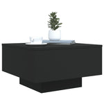 HKH Mesa de Centro com Luzes Led - Preto