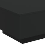 HKH Mesa de Centro com Luzes Led - Preto