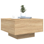 HKH Mesa de Centro com Luzes Led Carvalho Sonoma