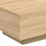 HKH Mesa de Centro com Luzes Led Carvalho Sonoma