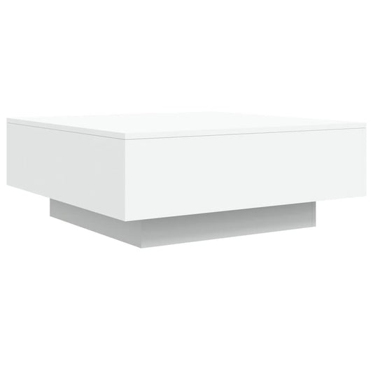 HKH Mesa de Centro com Luzes Led - Branco