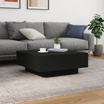 HKH Mesa de Centro com Luzes Led - Preto