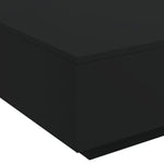 HKH Mesa de Centro com Luzes Led - Preto