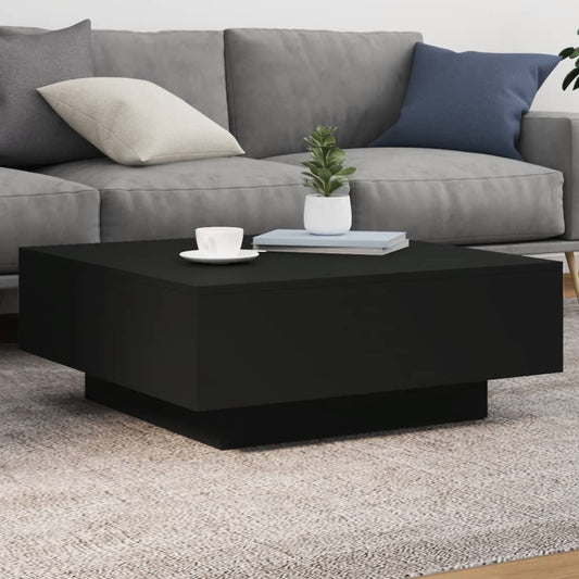 HKH Mesa de Centro com Luzes Led - Preto