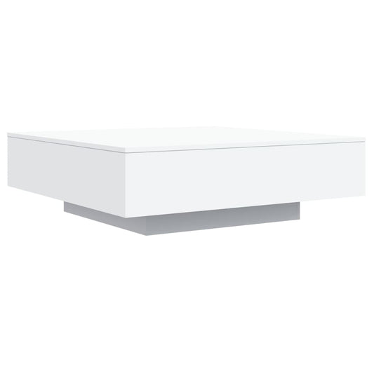 HKH Mesa de Centro com Luzes Led - Branco